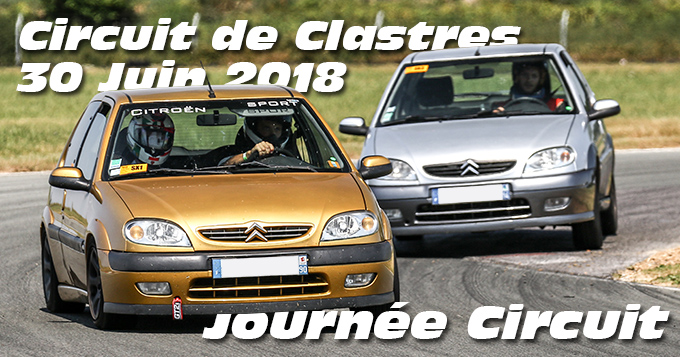 Photos au Circuit de Clastres le 30 Juin 2018