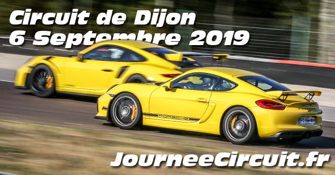 Photos au Circuit de Dijon Prenois le 6 Septembre 2019 avec Journee Circuit