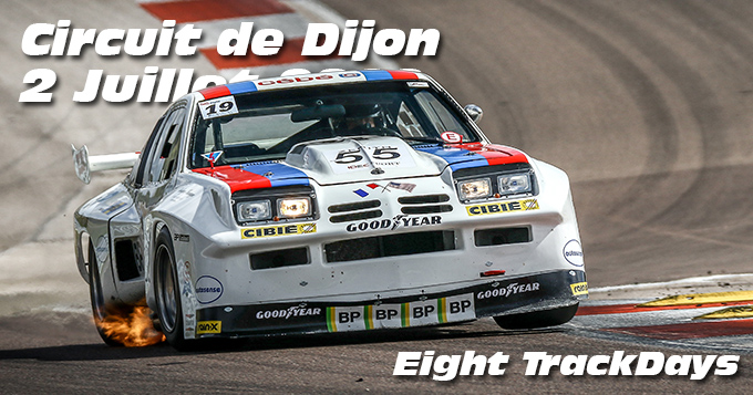 Photos au Circuit de Dijon Prenois le 2 Juillet 2020 avec Eight Trackdays