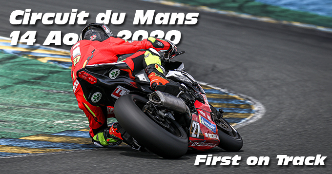 Photos au Circuit du Mans le 14 Aout 2020 avec First on Track
