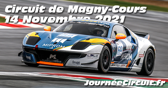 Photos au Circuit de Magny-Cours le 14 Novembre 2021 avec Journee Circuit