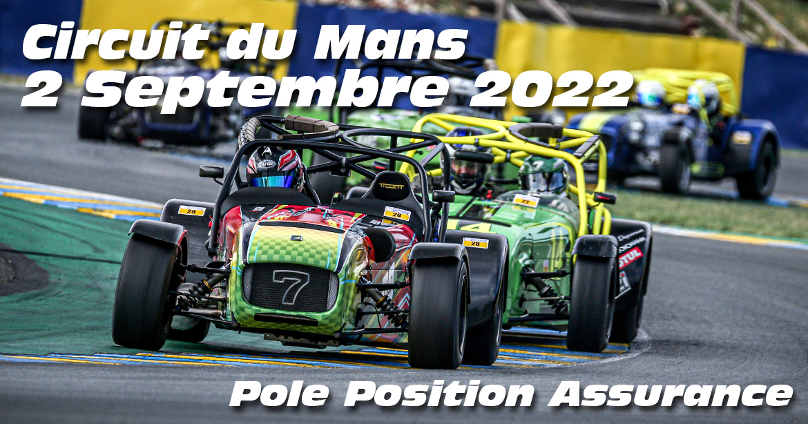 Photos au Circuit du Mans le 2 Septembre 2022 avec Pole Position assurances