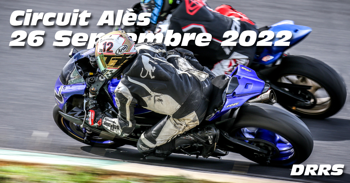 Photos au Circuit d'AlÃ¨s le 26 Septembre 2022 avec De Radigues Rider School