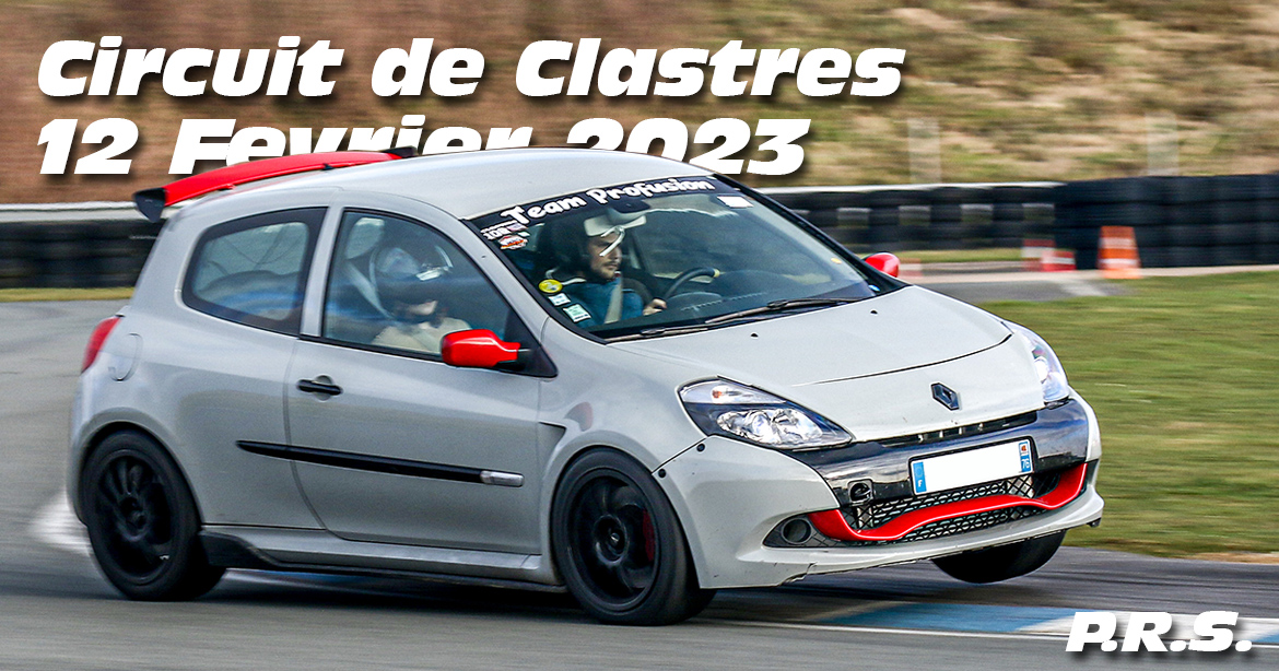 Photos au Circuit de Clastres le 12 Février 2023 avec Picardie Renault Sport