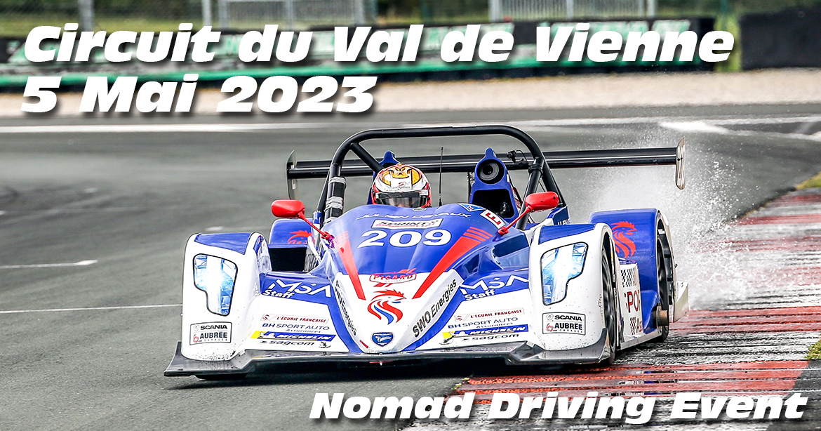 Photos au Circuit du Val de Vienne le 5 Mai 2023 avec Nomad Driving