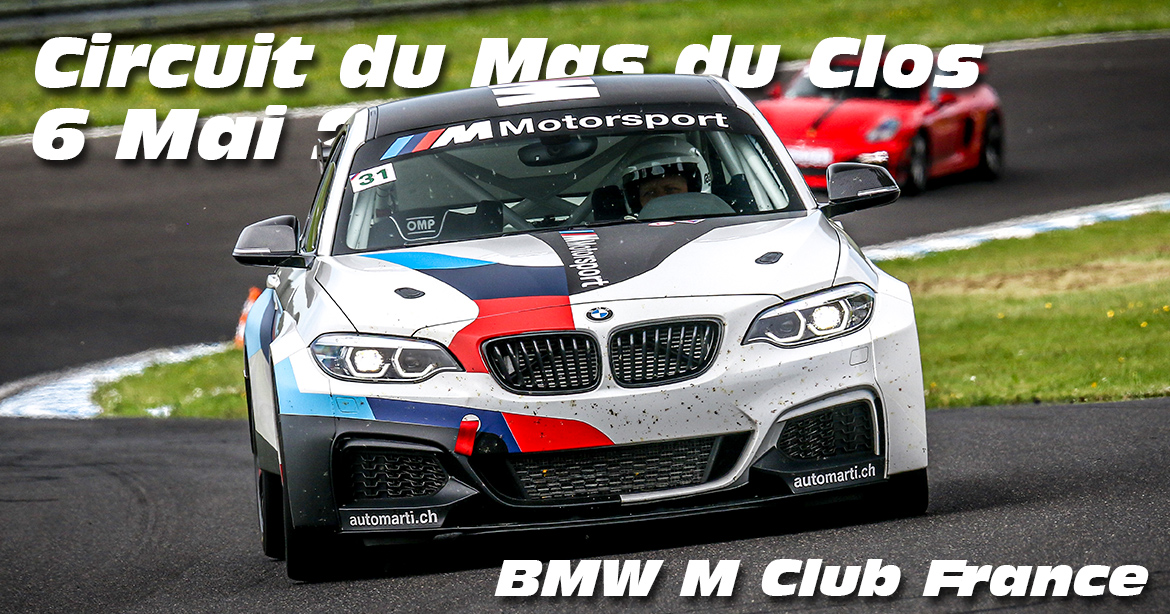Photos au Circuit du Mas du Clos le 6 Mai 2023 avec Club M France