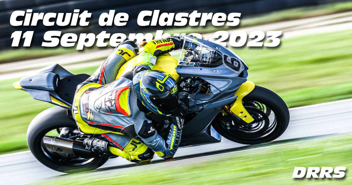Photos au Circuit de Clastres le 11 Septembre 2023 avec De Radigues Rider School