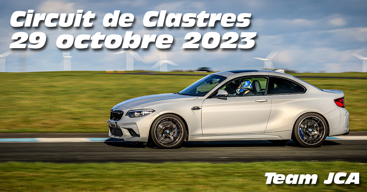 Photos au Circuit de Clastres le 29 Octobre 2023 avec Team JCA