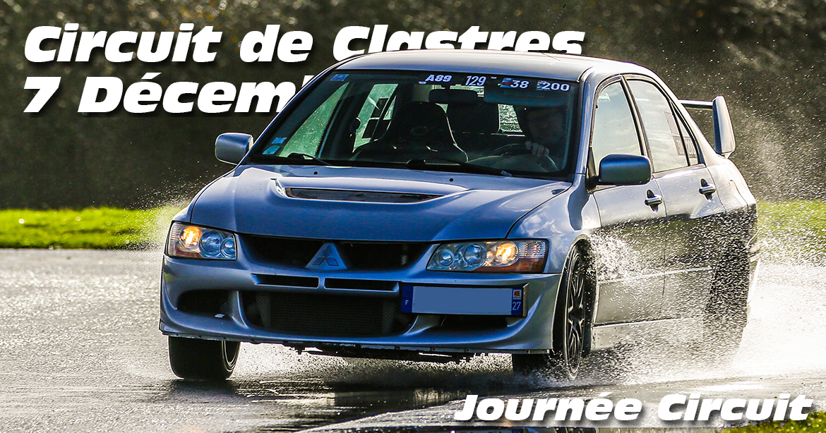 Photos au Circuit de Clastres le 7 Décembre 2024 avec Journee Circuit