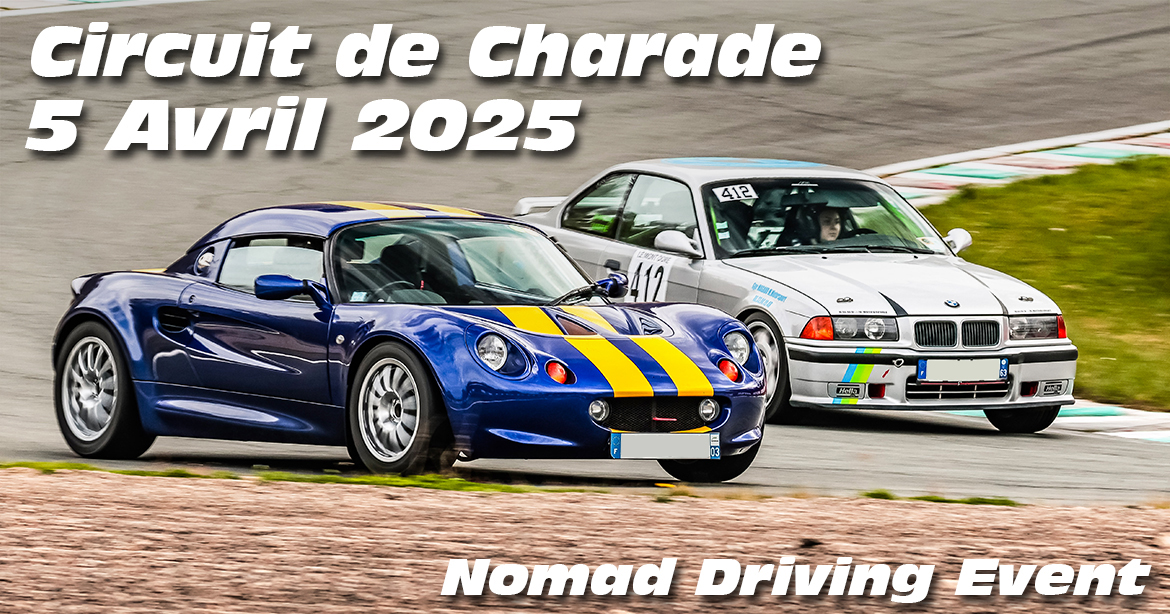 Photos au Circuit de Charade le 5 Avril 2025 avec Nomad Driving