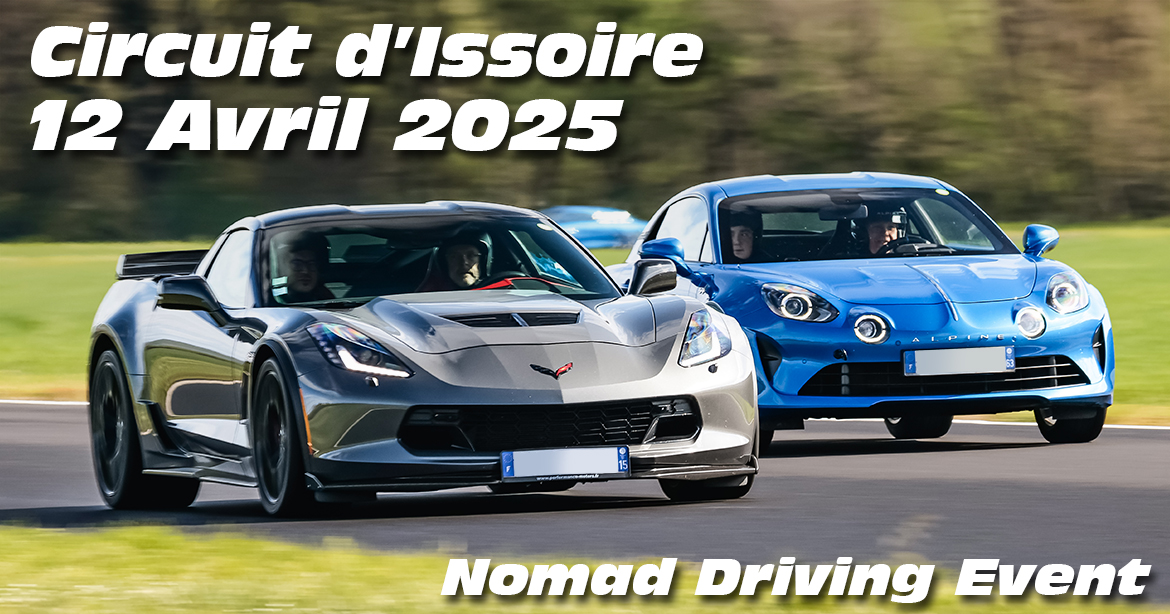 Photos au Circuit d'issoire le 12 Avril 2025 avec Nomad Driving