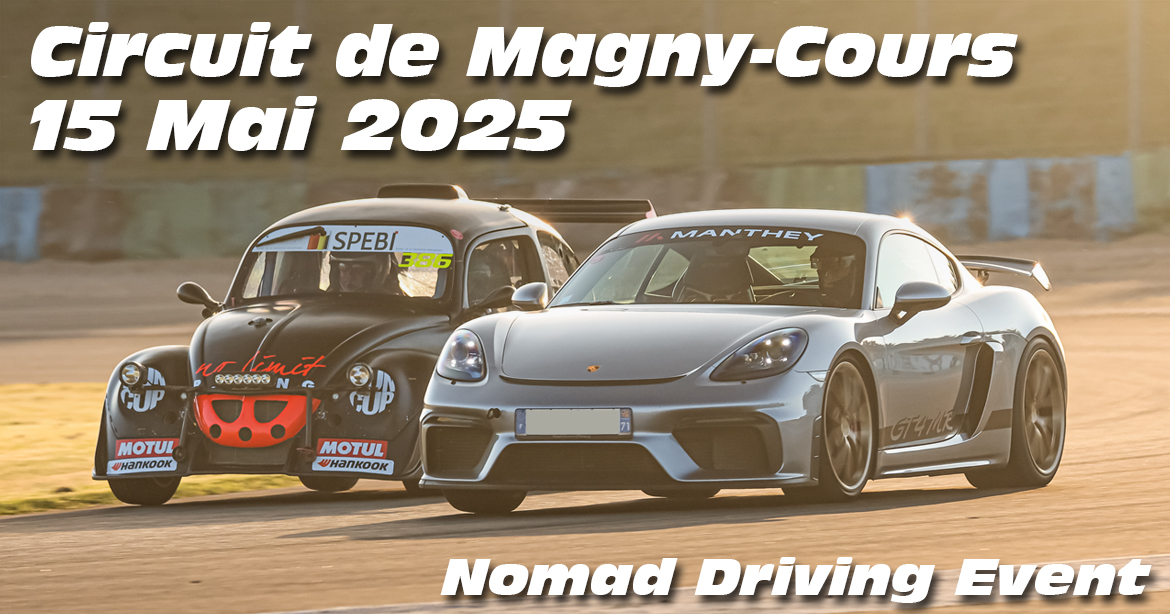 Photos au Circuit de Magny-Cours le 15 Mai 2025 avec Nomad Driving
