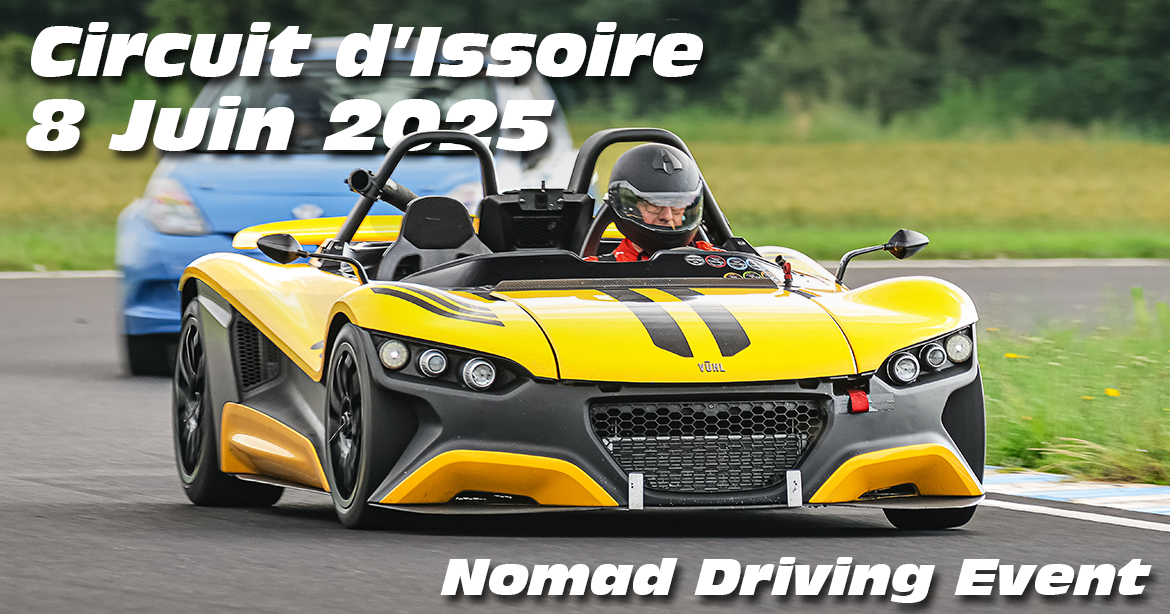 Photos au Circuit d'Issoire le 8 Juin 2025 avec Nomad Driving