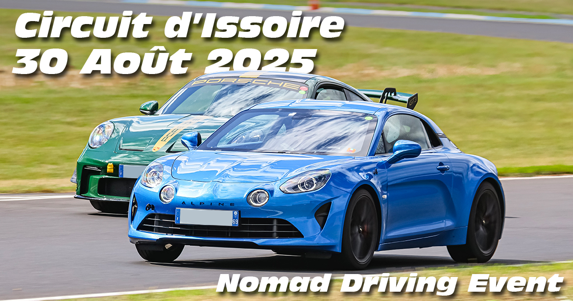 Photos au Circuit d'issoire le 30 Aout 2025 avec Nomad Driving