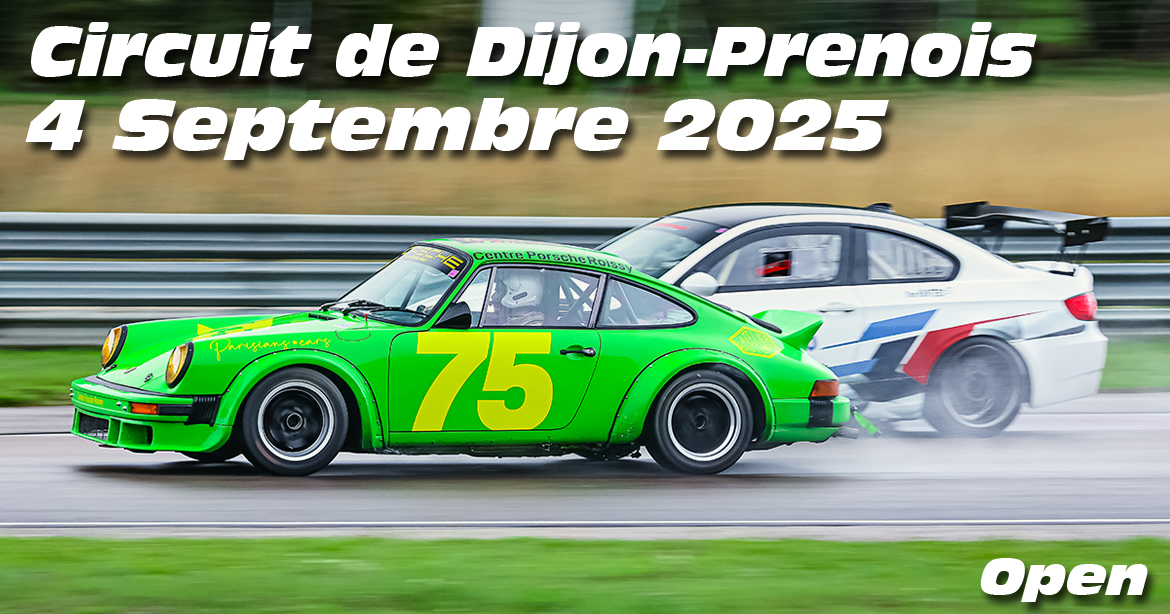 Photos au Circuit de Dijon Prenois le 4 Septembre 2025 avec Open