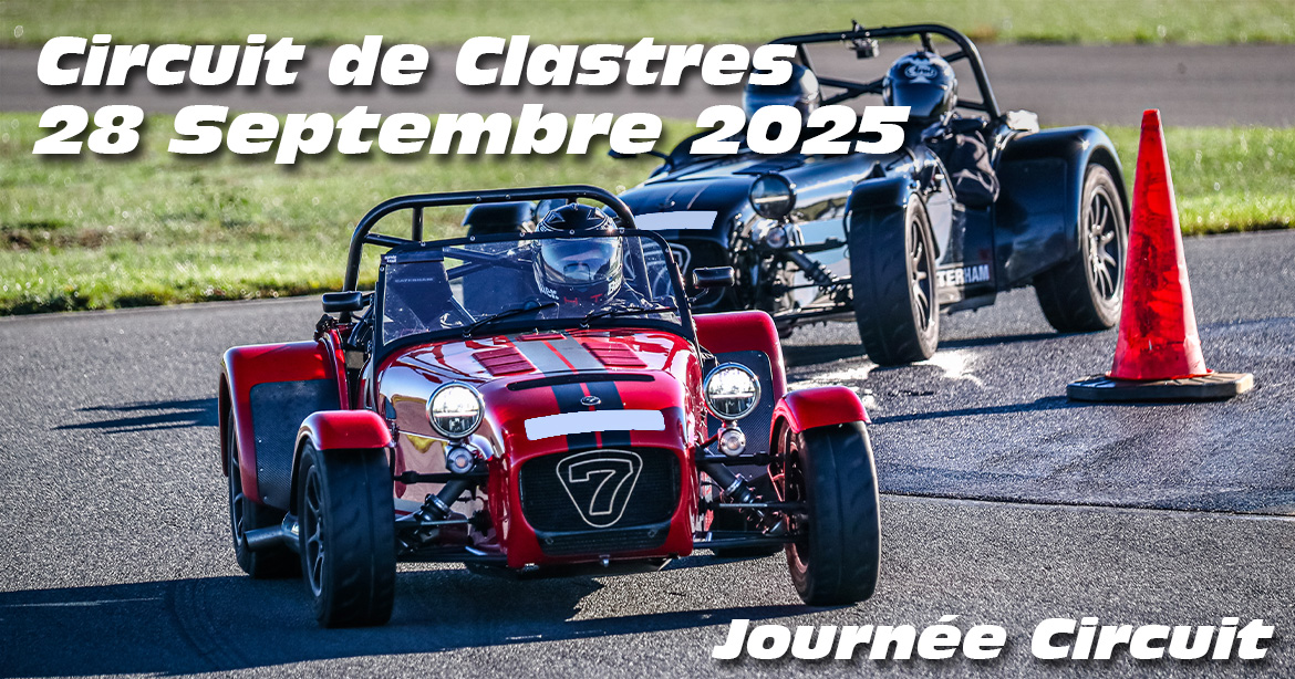 Photos au Circuit de Clastres le 28 Septembre 2025 avec Journee Circuit