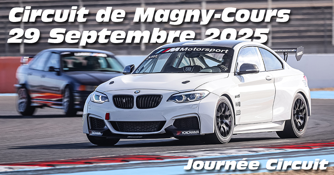 Photos au Circuit de Magny-Cours le 29 Septembre 2025 avec Journee Circuit