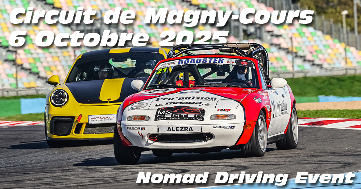 Photos au Circuit de Magny-Cours le 6 Octobre 2025 avec Nomad Driving