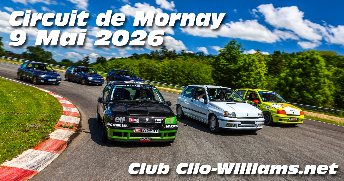 Photos au Circuit de Mornay le 9 Mai 2026 avec Club Williams 16s