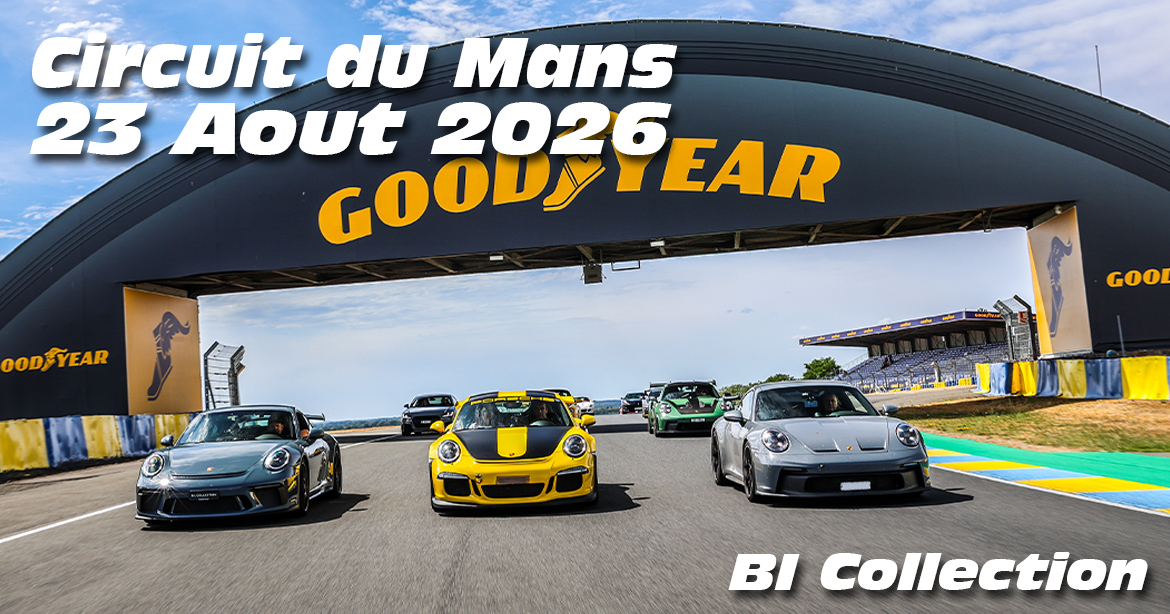 Photos au Circuit du Mans le 23 Aout 2026 avec BI Collection